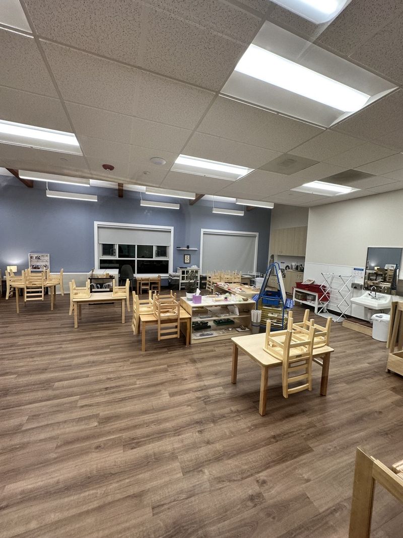 Clean classroom